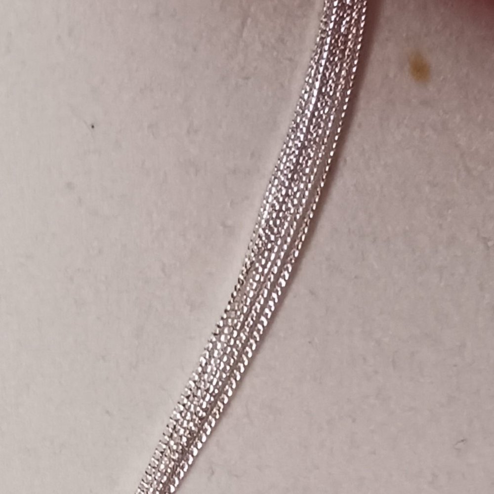 Silver Bead Ball Grapes Fashion Necklace NWOT - Picture 9 of 12